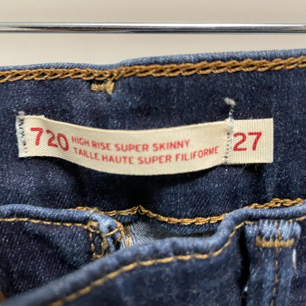 Levi jeans, cotton, skinny